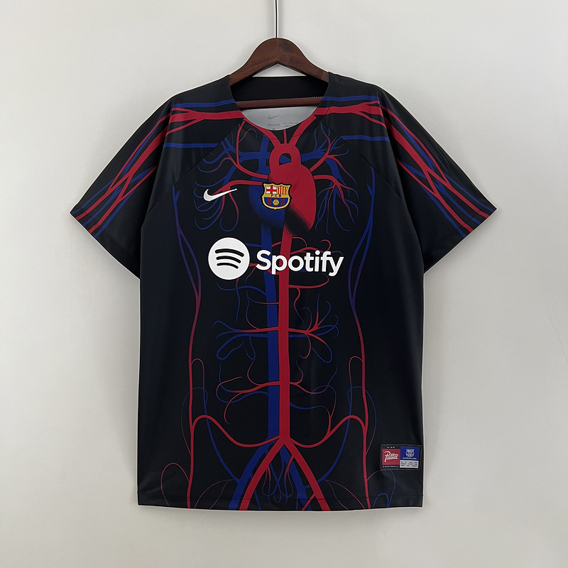 AAA Quality Barcelona 23/24 Special Black/Blue/Red Jersey